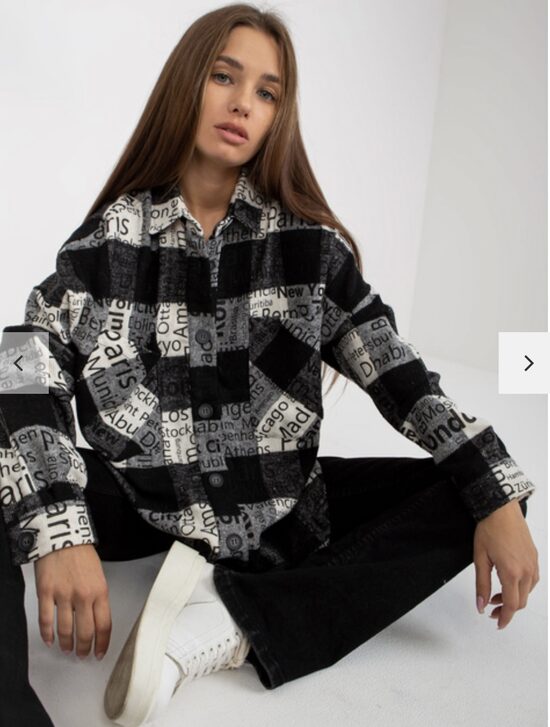 Rūtains silts krekls