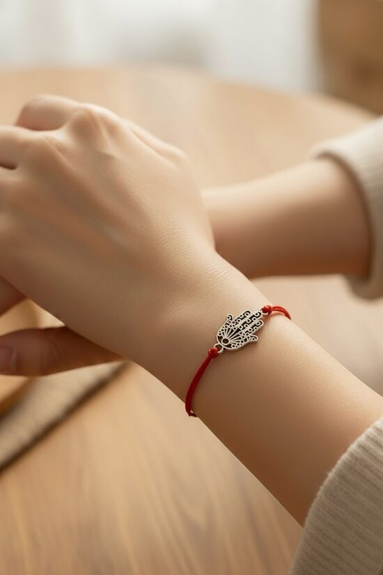 Hamsa talismans/sudrabs