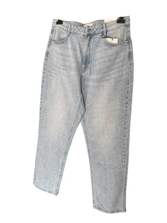 Džinsi ar akmentiņiem priekšā