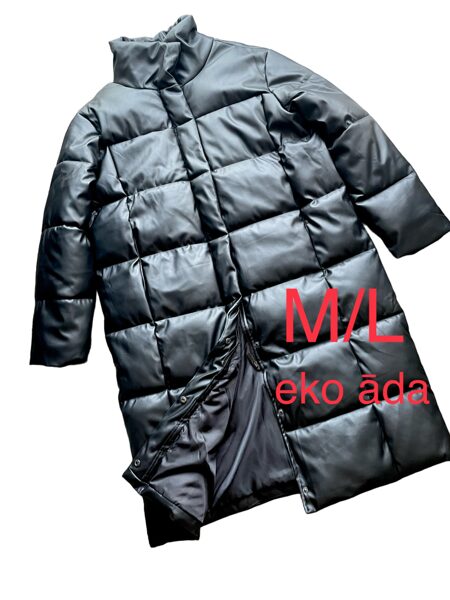 Eko ādas mētelis M/L