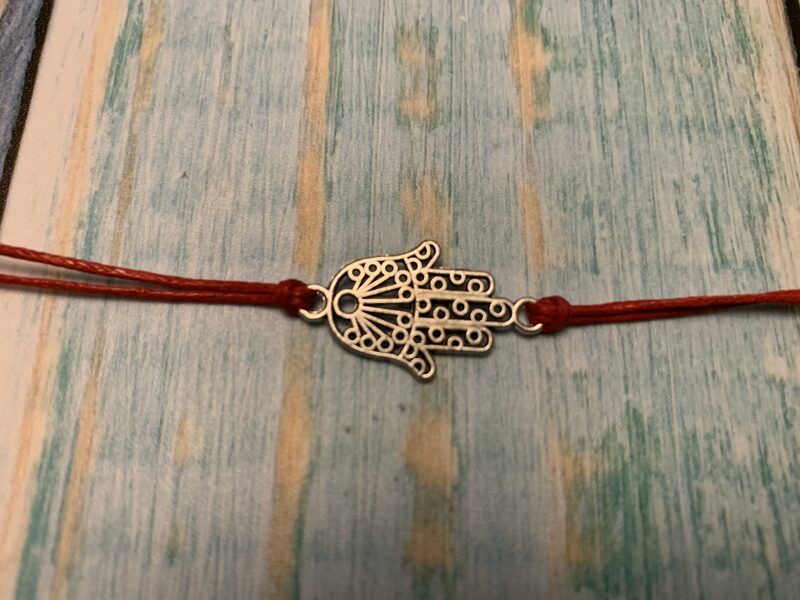 Hamsa talismans/sudrabs